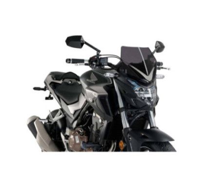 puig naked ng sport screen for honda cb500f 17-18 dark smoke