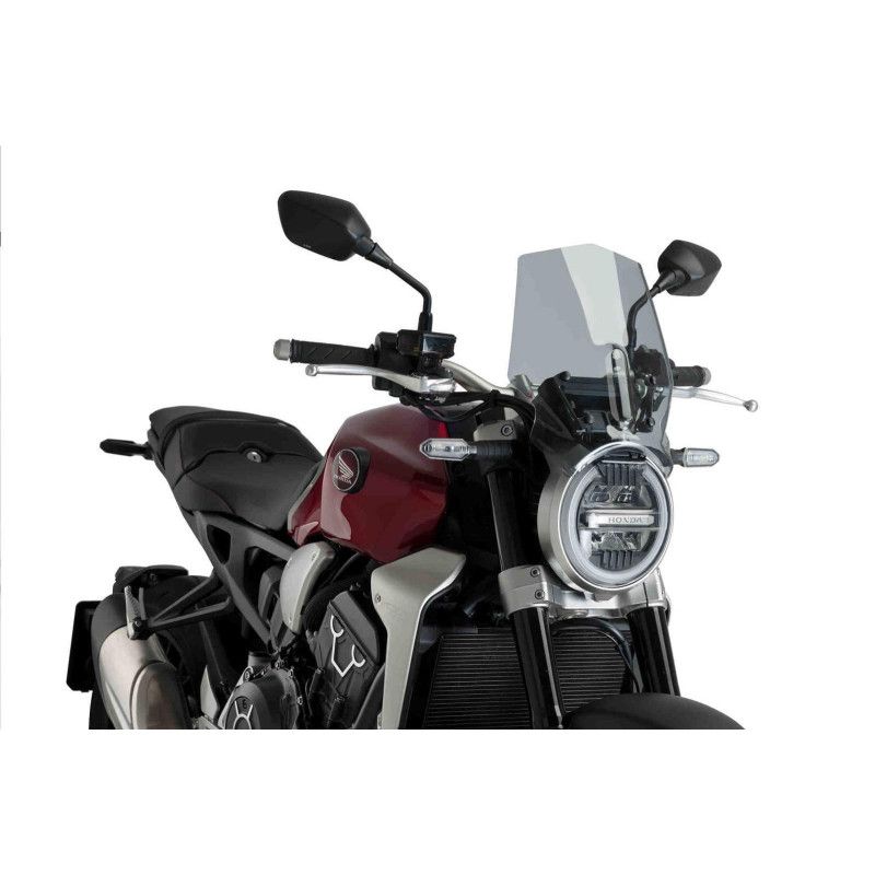 Carenage Puig Naked NG Sport pour Honda CB650R Neo Sports Cafe 21-23 Fume Clair