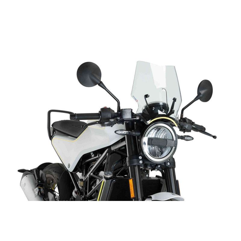 puig naked ng sport screen for husqvarna svartpilen 401 20-23 transparent