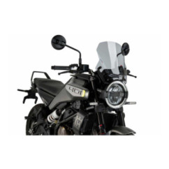 PUIG NAKED NG SPORT SCREEN FOR HUSQVARNA VITPILEN 401 24-25 LIGHT SMOKE
