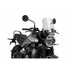 PUIG NAKED NG SPORT SCREEN FOR HUSQVARNA VITPILEN 401 24-25 TRANSPARENT