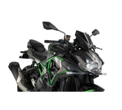 puig naked ng sport screen for kawasaki z h2 21-25 black