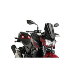 PUIG NAKED NG Sportscheibe fUr Kawasaki Z400 23-24 Schwarz