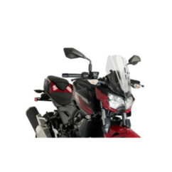 PUIG NAKED NG SPORT WINDSCREEN FOR KAWASAKI Z400 23-24 TRANSPARENT