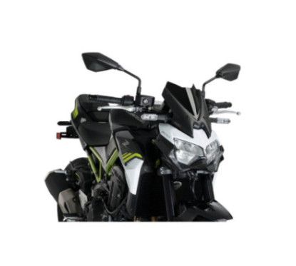 puig naked ng sport screen for kawasaki z900 2022 black