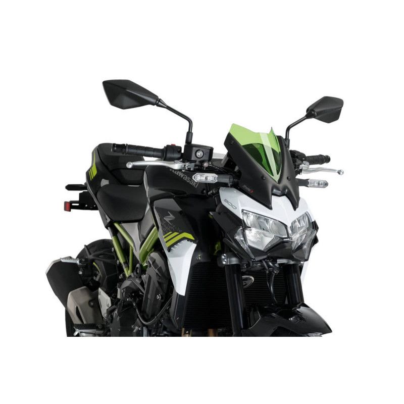 Puig Naked NG Sportscheibe fur Kawasaki Z900 2022 grun