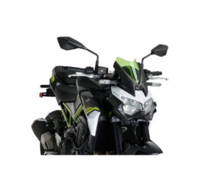 Puig Naked NG Sportscheibe fur Kawasaki Z900 2022 grun