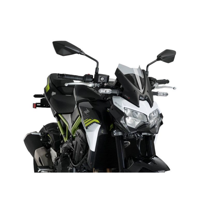 Puig Naked NG Sportscheibe fur Kawasaki Z900 23-24, leichter Rauch