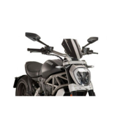 PUIG CUPOLINO NAKED N.G. SPORT REGOLABILE PER DUCATI X DIAVEL 18-23 NERO