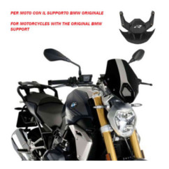 PUIG CUPOLINO NAKED N.G. SPORT-OEM SUPP. PER BMW R1250 R 21-22 NERO
