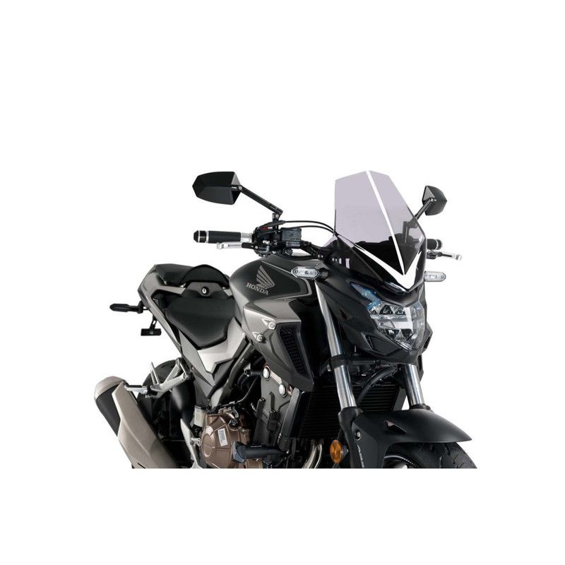 puig naked ng touring screen for honda cb500f 17-18 light smoke