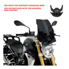 PUIG CUPOLINO NAKED N.G. TOURING-OEM SUPP. PER BMW R1250 R 21-22 FUME SCURO