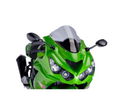 Carenado Puig racing para Kawasaki ZZR1400 08-11 ahumado claro