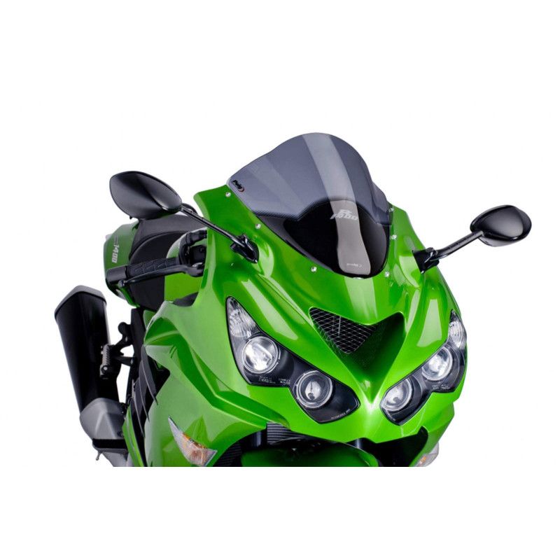 Carenado Puig racing para Kawasaki ZZR1400 16-20 ahumado oscuro
