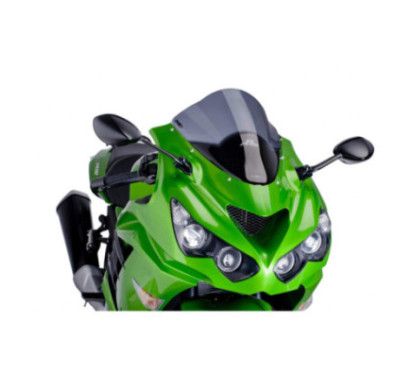 Carenado Puig racing para Kawasaki ZZR1400 16-20 ahumado oscuro