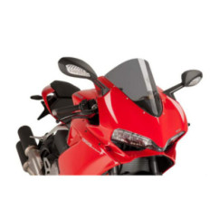 PUIG R-RACER WINDSCREEN FOR DUCATI PANIGALE 1299 S 15-17 DARK SMOKE