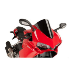 PUIG R-RACER WINDSCHUTZSCHEIBE FUR DUCATI PANIGALE 1299 S 15-17 SCHWARZ