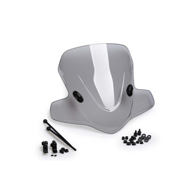 Puig windshield scooter city touring daelim s five 50 02-07 light smoke