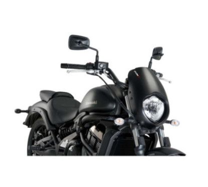 Puig Anarchy Semi-Fairing Fairing for Kawasaki Vulcan S 15-16 Matt Black