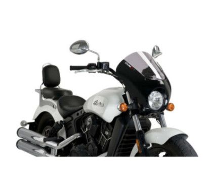 puig cupolino semicarenato dark night per indian scout 21-25 fume chiaro
