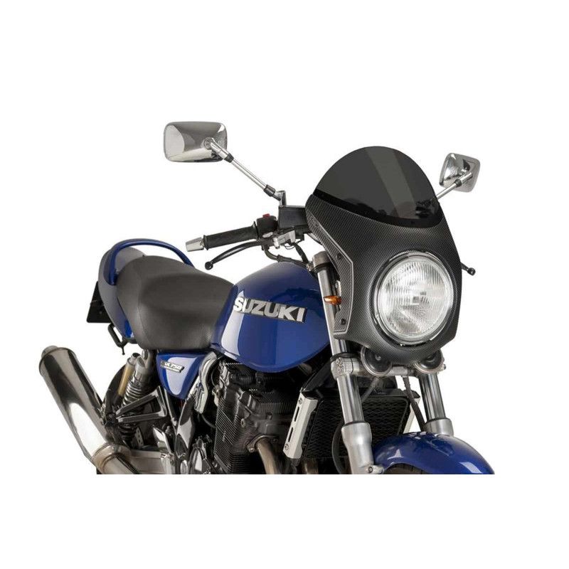 puig cupolino semicarenato per honda cb1100 ex 17-20 fume scuro-carbon