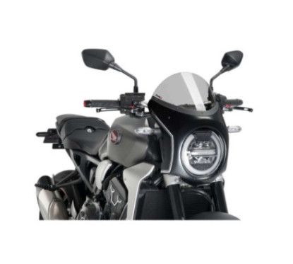 Puig Halbverkleidung fur Honda CB650R Neo Sports Cafe 21-23 hell getont-carbon