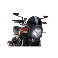 PUIG SEMIFAIRING WINDSCREEN FOR KAWASAKI ZEPHYR 750 96-99 DARK SMOKE-BLACK