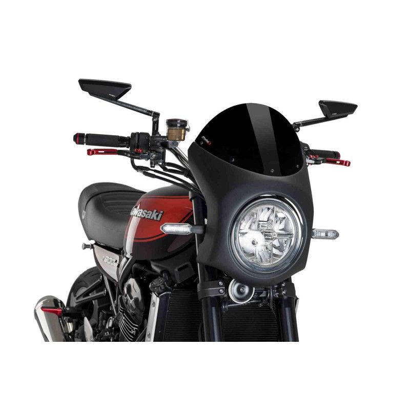 Puig Halbverkleidung fur Kawasaki Zephyr 750 96-99 schwarz-schwarz