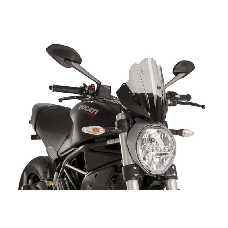 Puig Sport Windschutzscheibe fur Ducati Monster 1200 S 17-20 Leicht getont