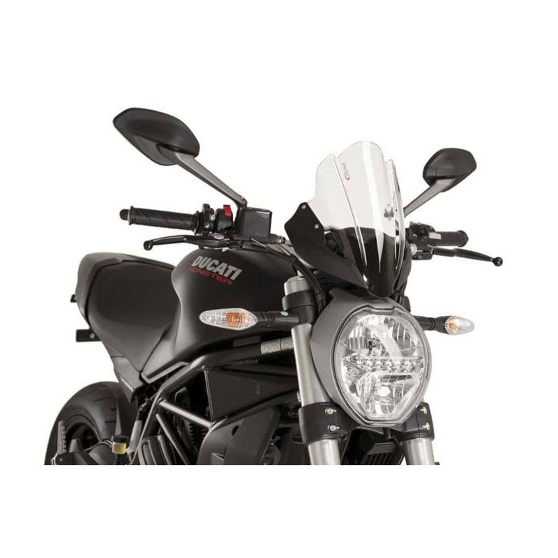 Puig Sport Windschutzscheibe fur Ducati Monster 1200 S 17-20 Klar