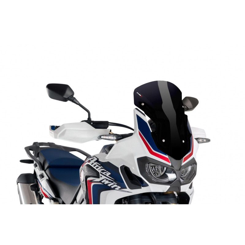 Puig Sport Windschutzscheibe fur Honda Africa Twin 18-19 Schwarz