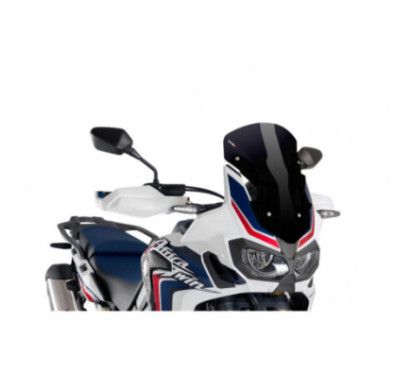 Puig Sport Windschutzscheibe fur Honda Africa Twin 18-19 Schwarz