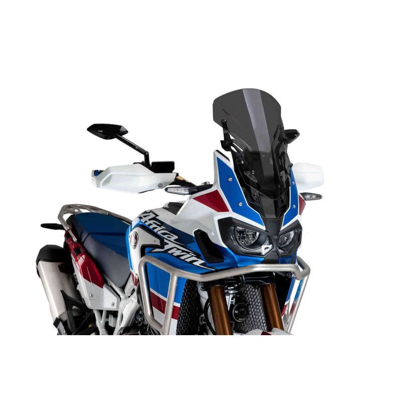 Carenage sport reglable Puig pour Honda Africa Twin 18-19 fume fonce