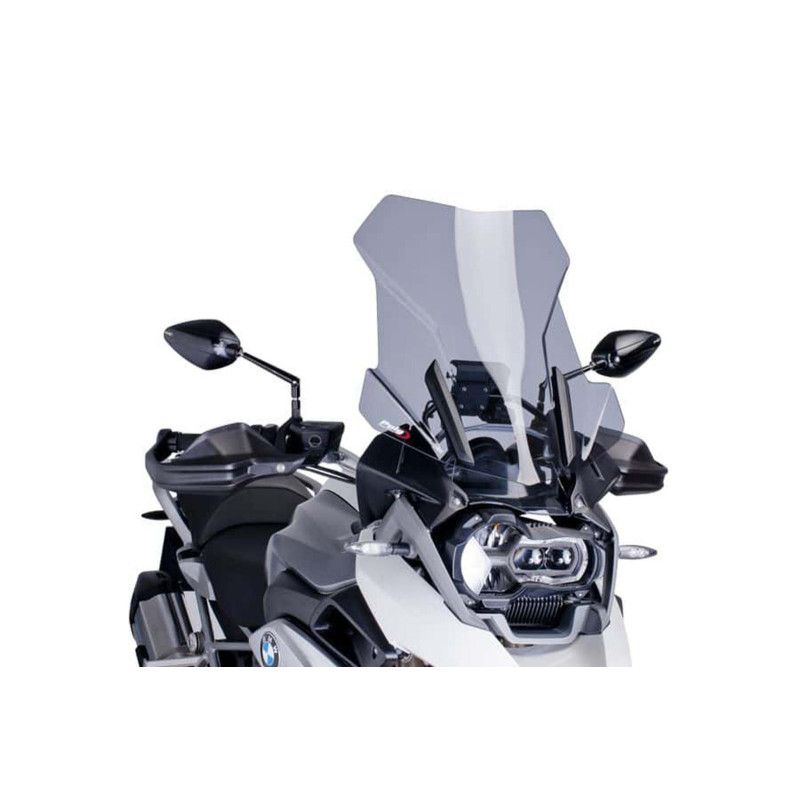 Puig Touring Windshield for BMW R1200 GS Adventure 17-18 Light Smoke