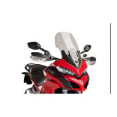 PUIG TOURING WINDSCREEN FOR DUCATI MULTISTRADA 950 19-20 LIGHT SMOKE