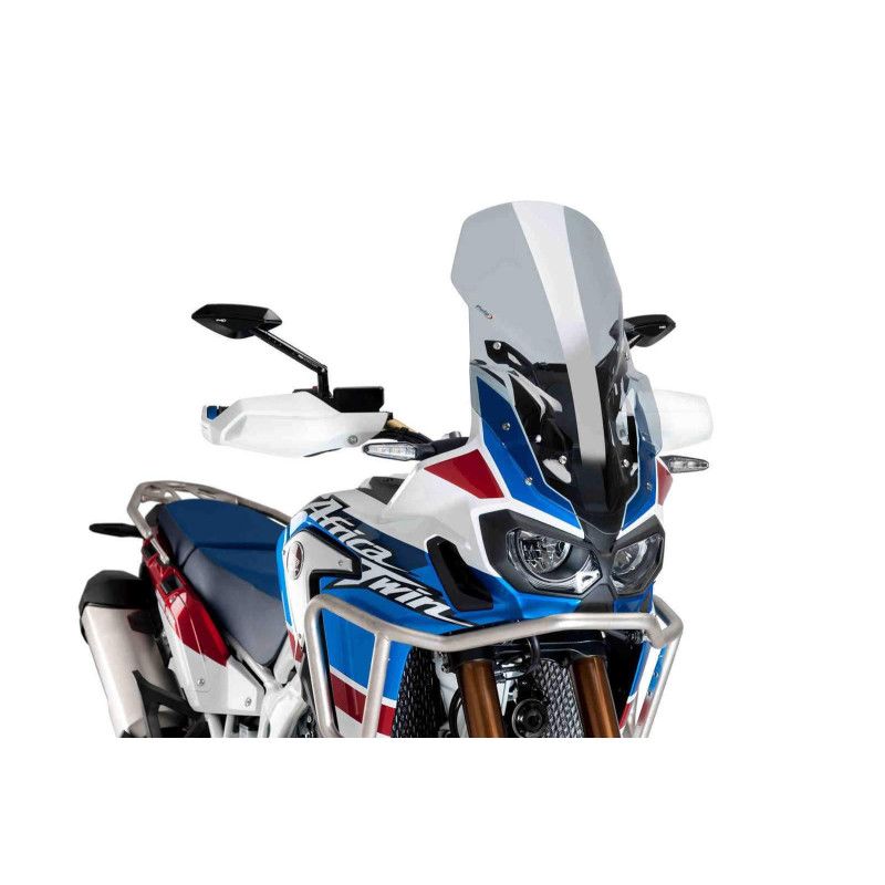 Puig Touring Windshield for Honda Africa Twin 18-19 Light Smoke