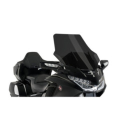 PUIG TOURING WINDSCREEN FOR HONDA GL1800 GOLD WING 2020-21 DARK SMOKE