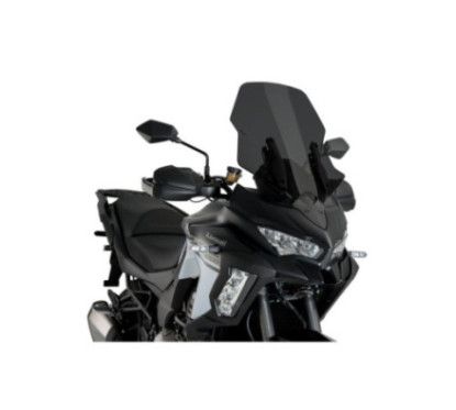 Pare-brise Puig Touring pour Kawasaki Versys 1000 S 2021 Fume fonce
