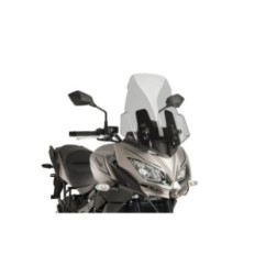 PUIG CUPOLINO TOURING PER KAWASAKI VERSYS 650 17-18 FUME CHIARO