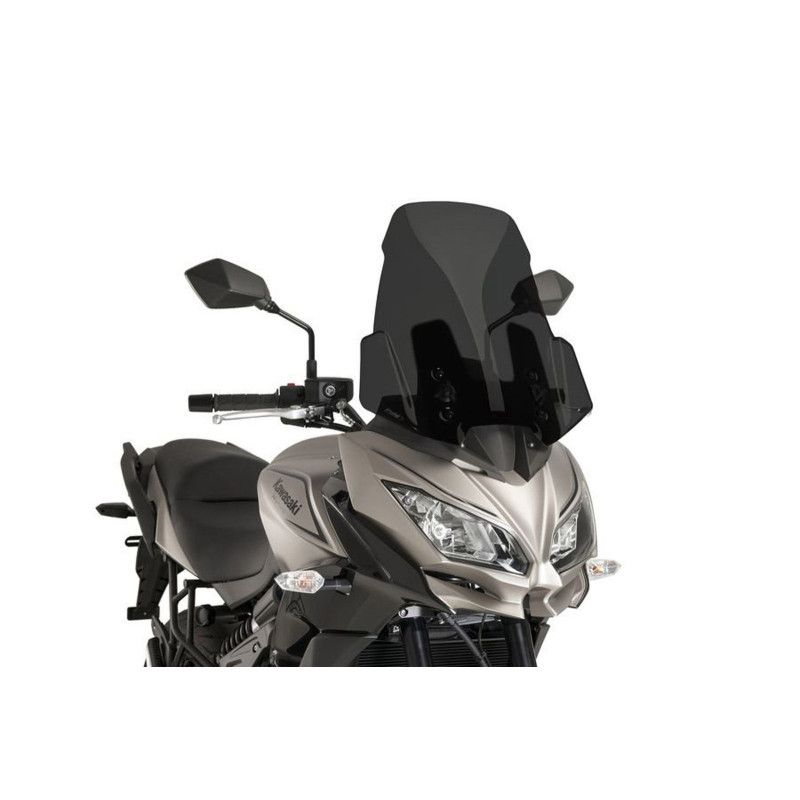 Puig Touring Windshield for Kawasaki Versys 650 17-18 Dark Smoke