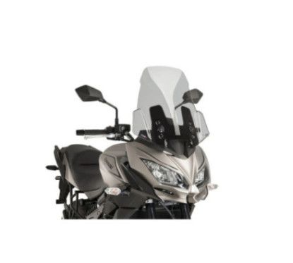 Puig Touring Windshield for Kawasaki Versys 650 19-20 Light Smoke