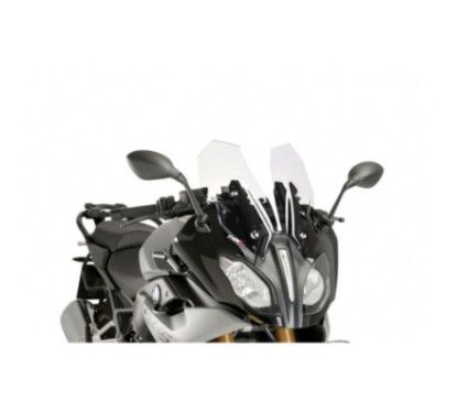 Puig Touring Plus Windshield for BMW R1250 RS 21-22 Dark Smoke