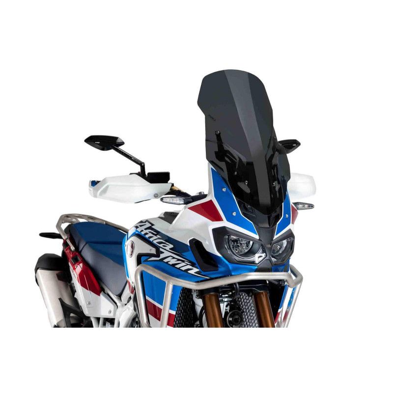Cupula Touring regulable Puig para Honda Africa Twin 18-19 ahumado oscuro