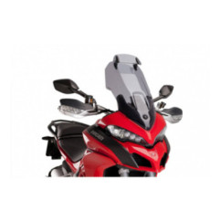 PUIG TOURING WINDSCREEN-VISOR FOR DUCATI MULTISTRADA 950 19-20 LIGHT SMOKED