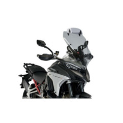 PUIG TOURING WINDSCREEN-VISOR FOR DUCATI MULTISTRADA V4 RS 25-26 LIGHT SMOKED