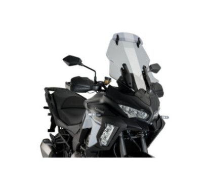 puig cupolino touring-visiera per kawasaki versys 1000 se 2021 fume chiaro