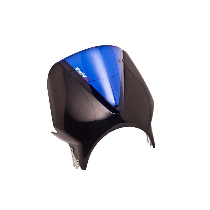 Puig Universal Vision Windschutzscheibe fur Honda CB1300 05-10 Schwarz-Blau