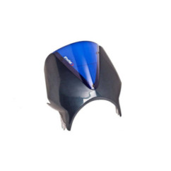 PUIG UNIVERSAL VISION WINDSCHUTZSCHEIBE FUR HONDA CB600F HORNET 00-02 CARBON-BLAU