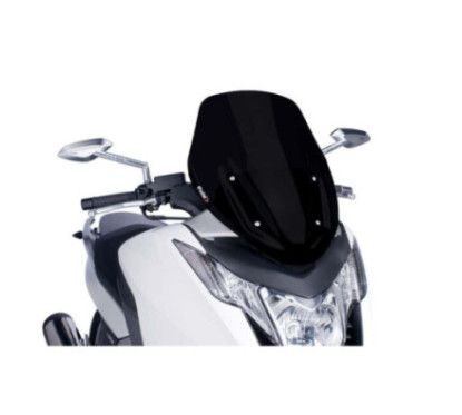 Pare-brise sport Puig V-Tech Line pour Honda Integra 750 16-20 Noir