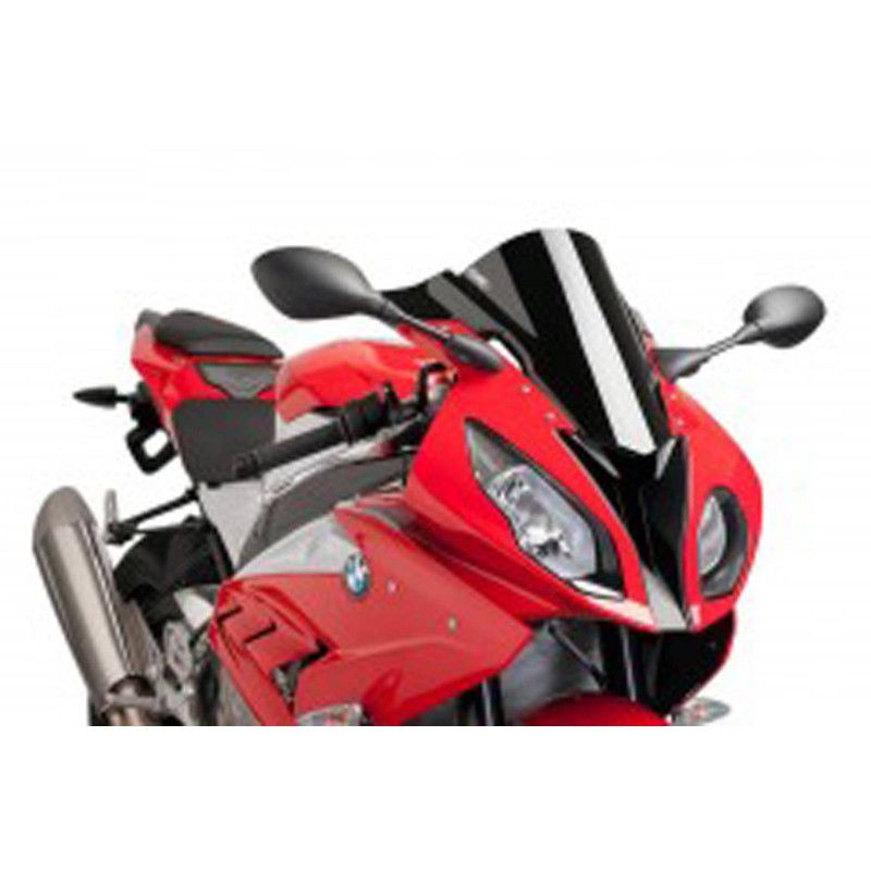 Pare-brise Puig Z-Racing pour BMW S1000 RR 17-18 Noir